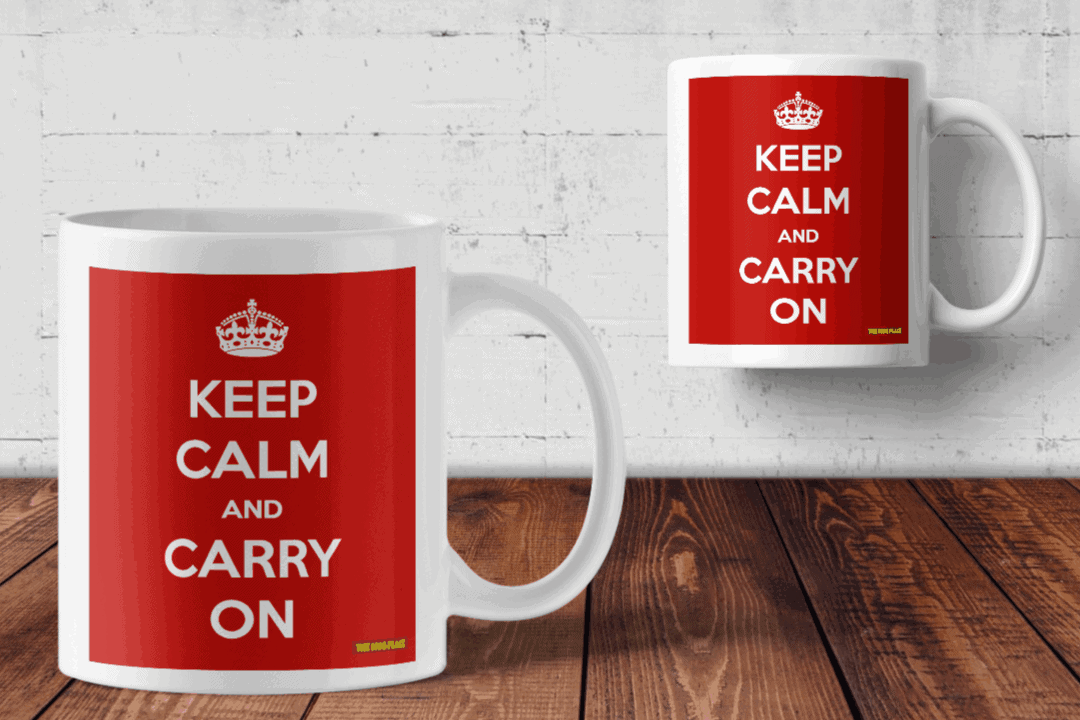 Keep Calm and Carry on mug