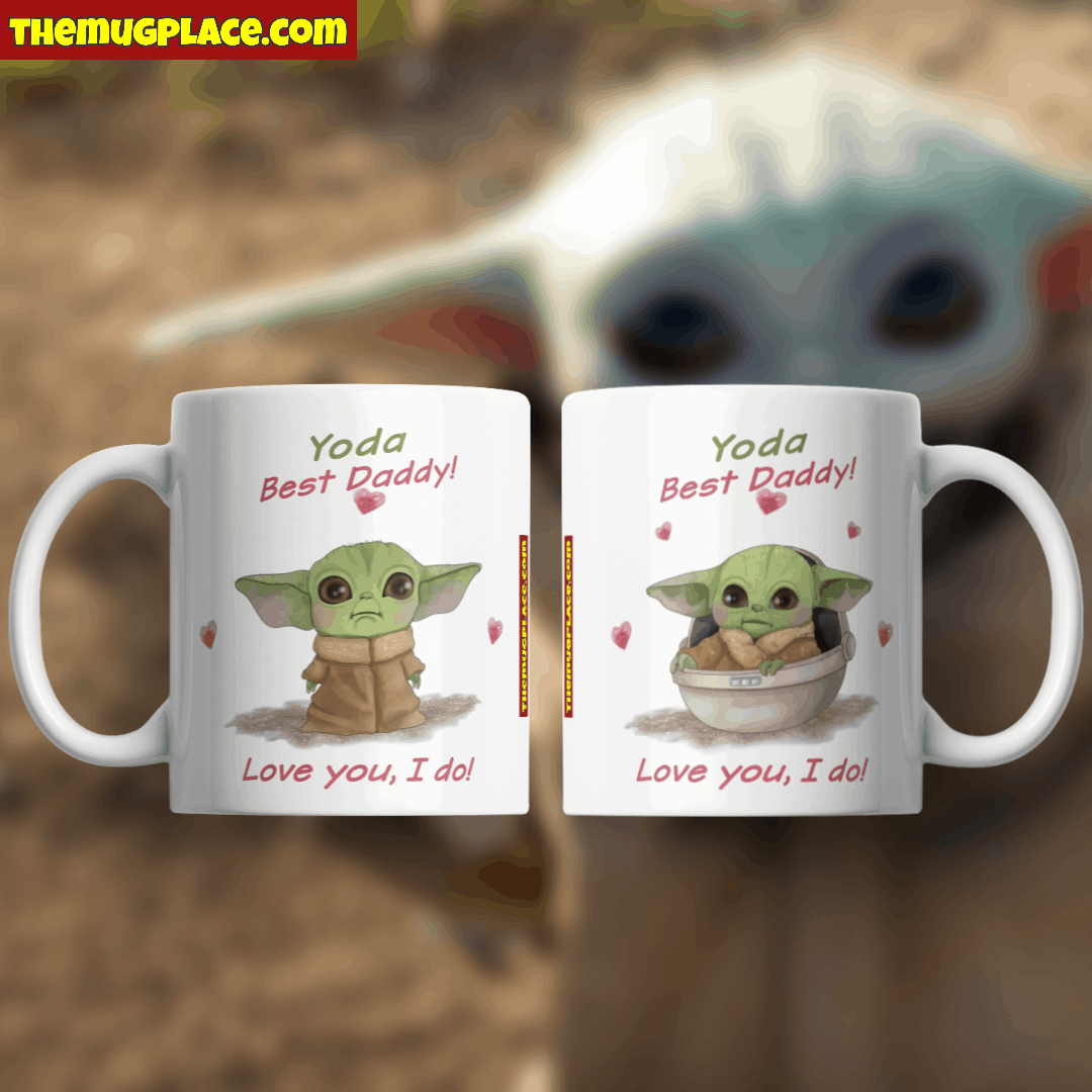 Baby Yoda Loves You Mug