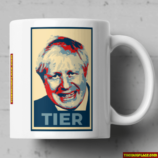 Boris Johnson Pop Art Mug