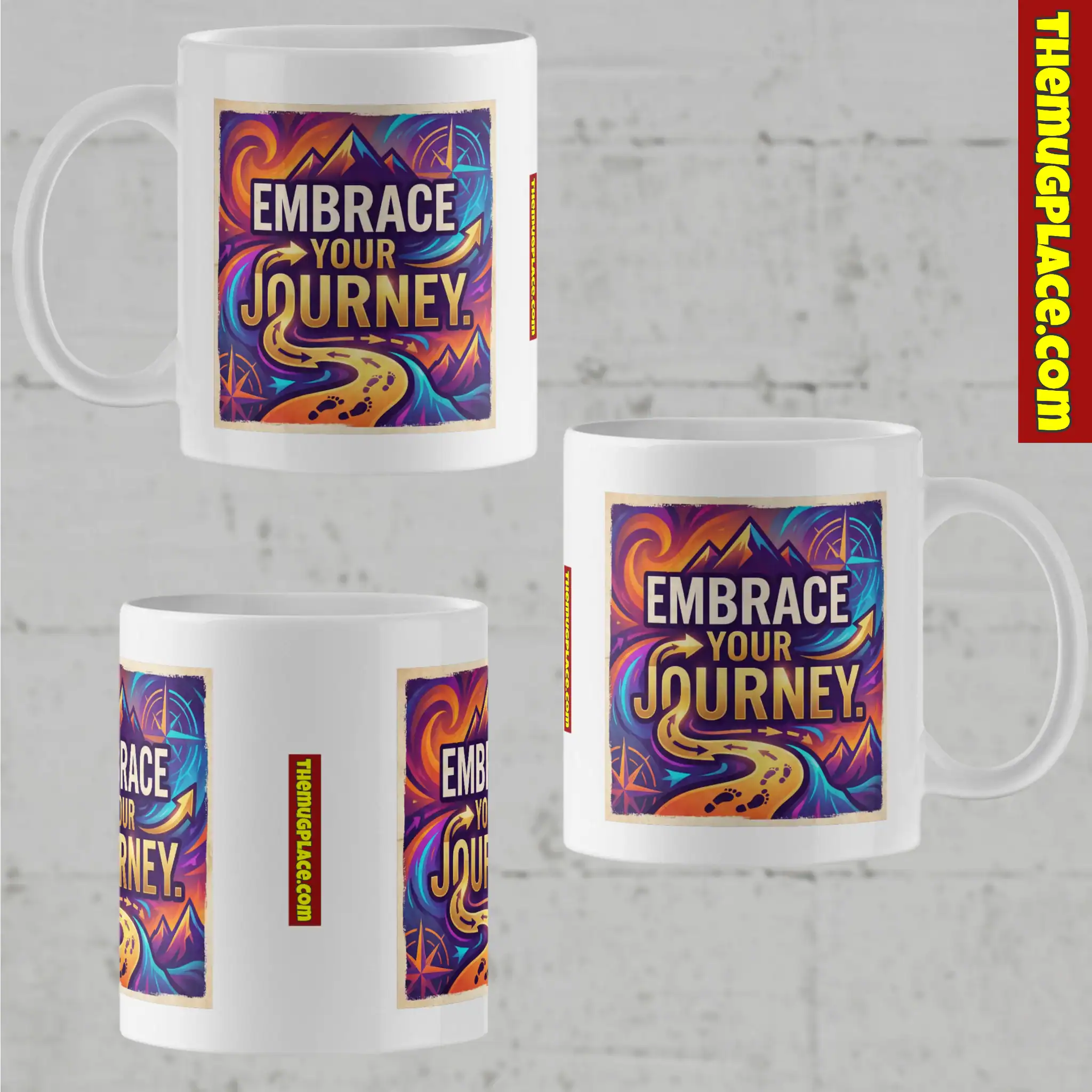 Embrace the Journey Ultimate Motivational Mug Collection - Image 4