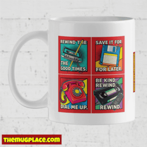 Rewind the Good Times: Retro Nostalgia Mug Collection